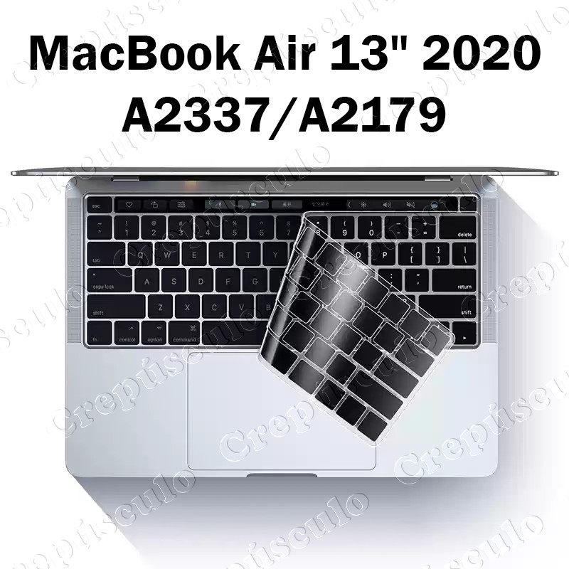 Silicone Película de teclado para MacBook air 13 pro 13 transparente ultra-fino filme de teclado fle
