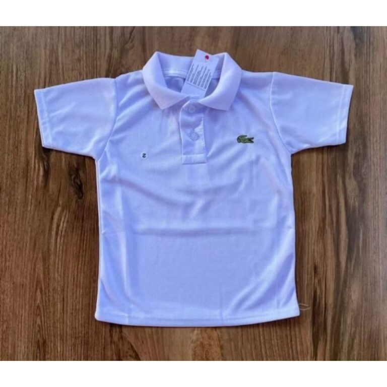 Camiseta polo infantil Menino com ou sem listra