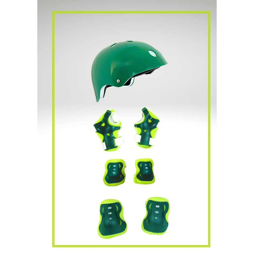 Kit de proteção para patins infantis