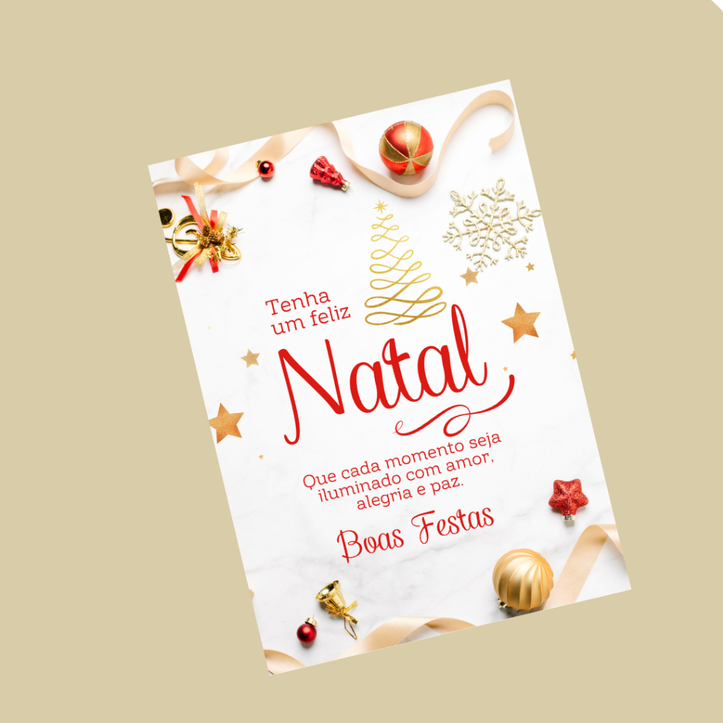 30 ou 50 ou 80 unid. Cartão de Agradecimento ao Cliente Personalizada Natal, cards de natal, mimo cl