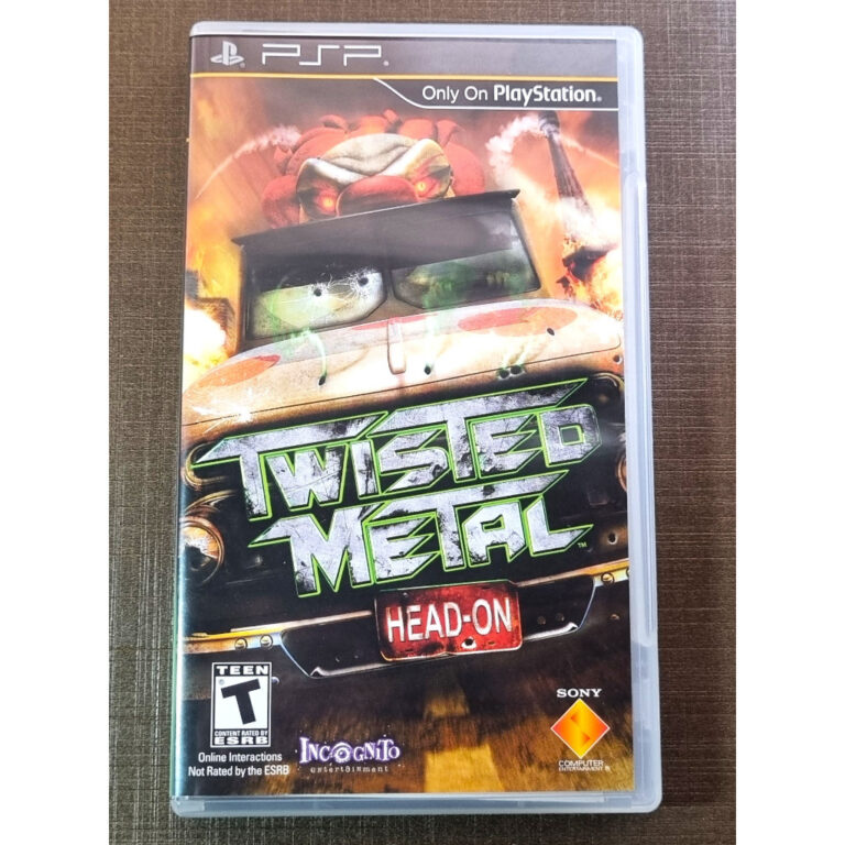 Twisted Metal Head-on Sony Psp Jogo em Mídia Fís