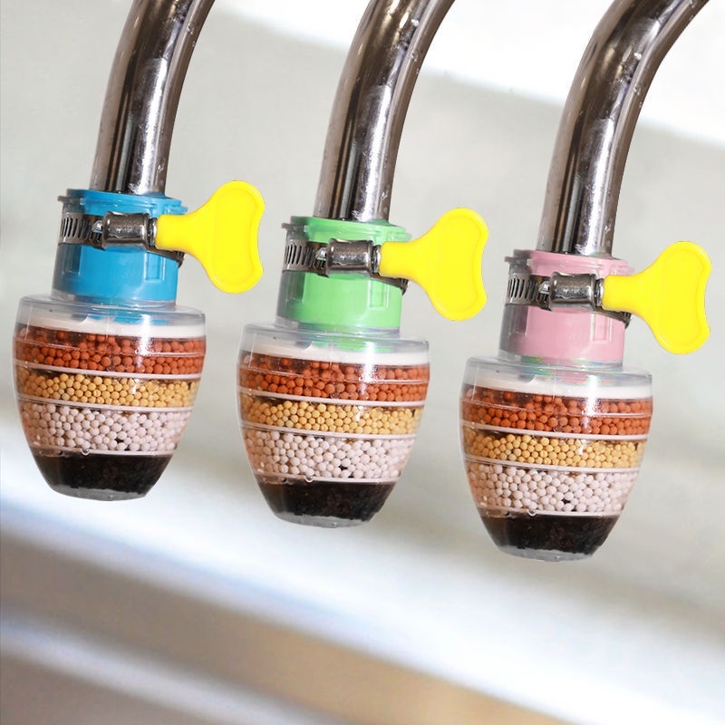Mini Filtro Purificador de Água em Bico Arejador de Torneira para Cozinha
