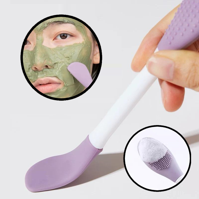 KIT 2/5 Peças Pincel de silicone para aplicação de máscara Carpei
