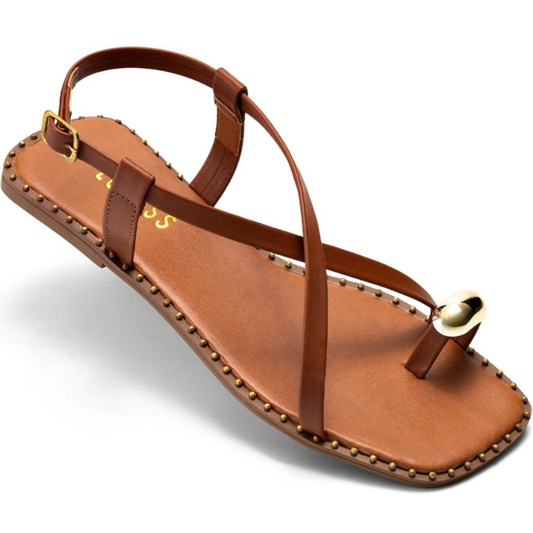 Sandália Rasteira Feminina Lumiss Tira Enfeite Me