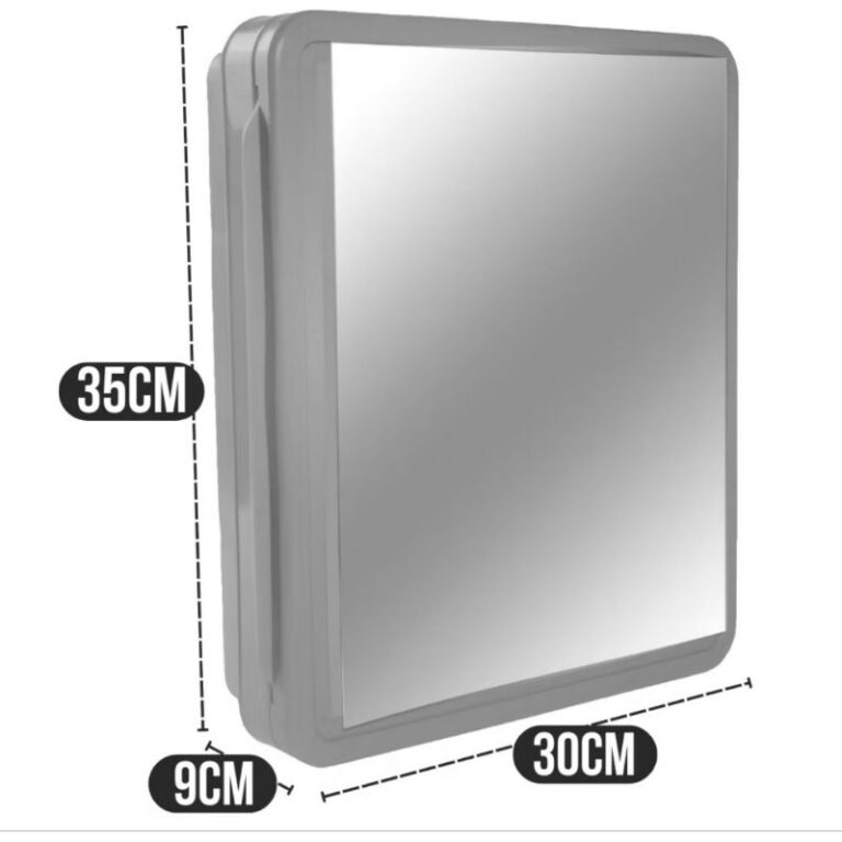 armario de banheiro com espelho plasbohn, armario 