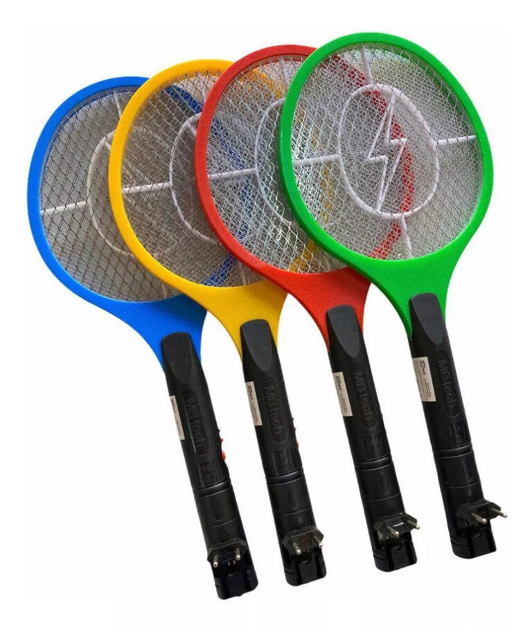 Raquete Elétrica Mata Mosquito Recarregável Bivo