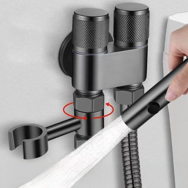 Kit Ducha Higiênica Registro Aço Inox Super Luxo