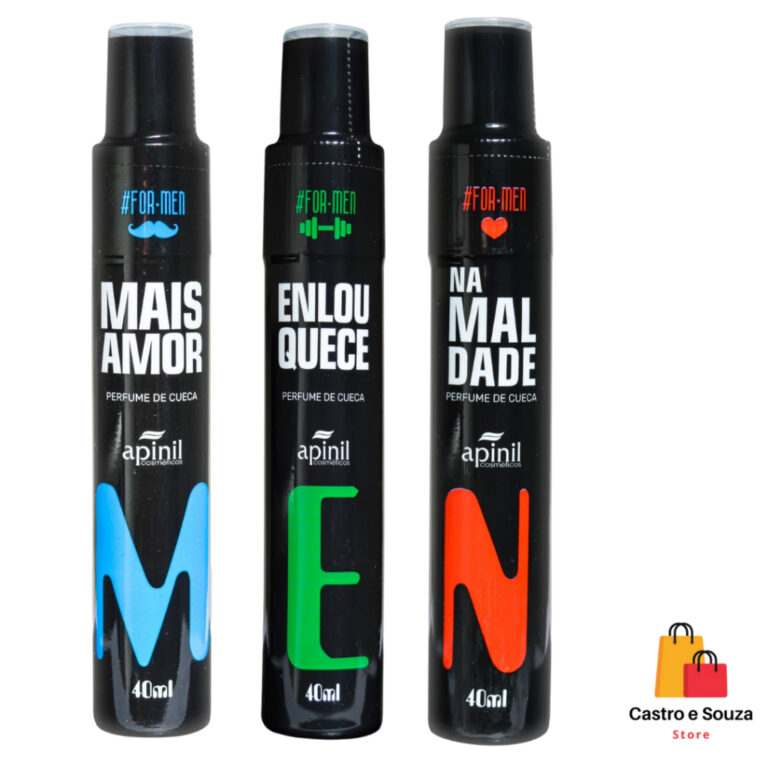 Perfume de Cueca e Sabonete Íntimo Masculino Apin