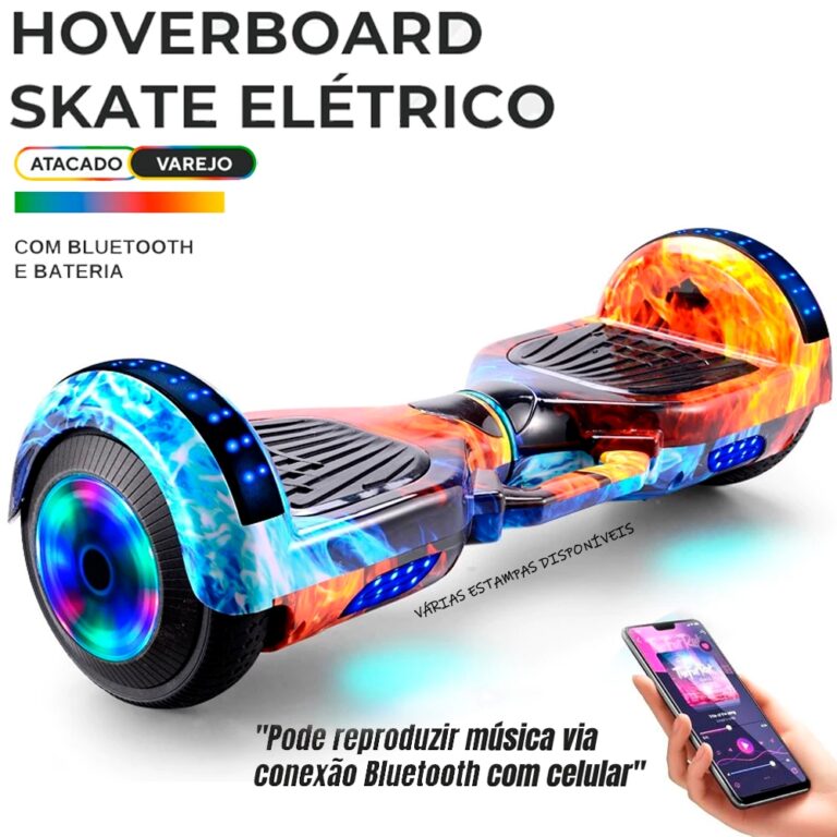 Hoverboard Infantil 6.5 Bluetooth LED 600W Skate E