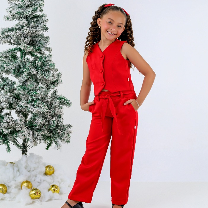Conjunto Colete Infantil – BRISA KIDS Ref-14
