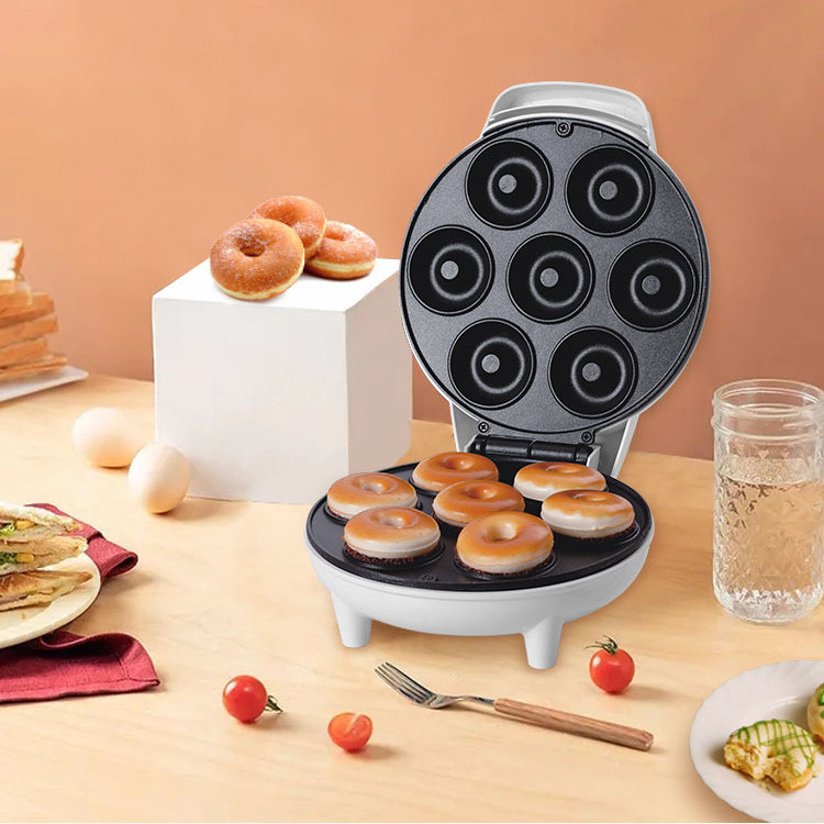 Mini Maquina De Donuts Café Da Manhã Capacidade 