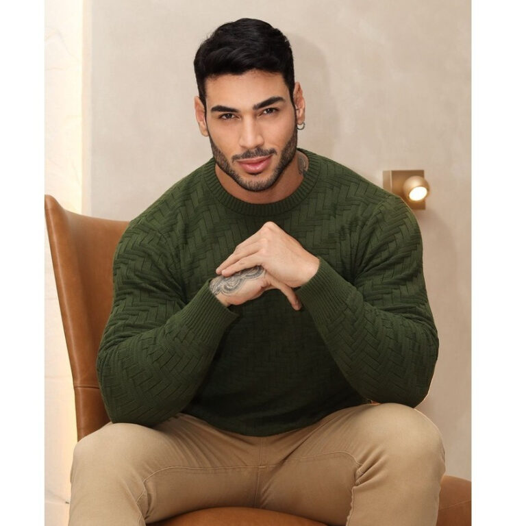 Suéter Masculino tricot alta qualidade inverno Go