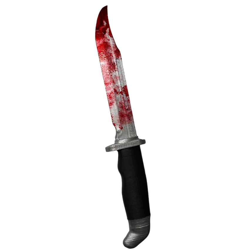 Faca Ghostface Scream – Pânico – Cosplay Ghostface – Fantasia – 29cm – Tamanho Real – Faca Halloween