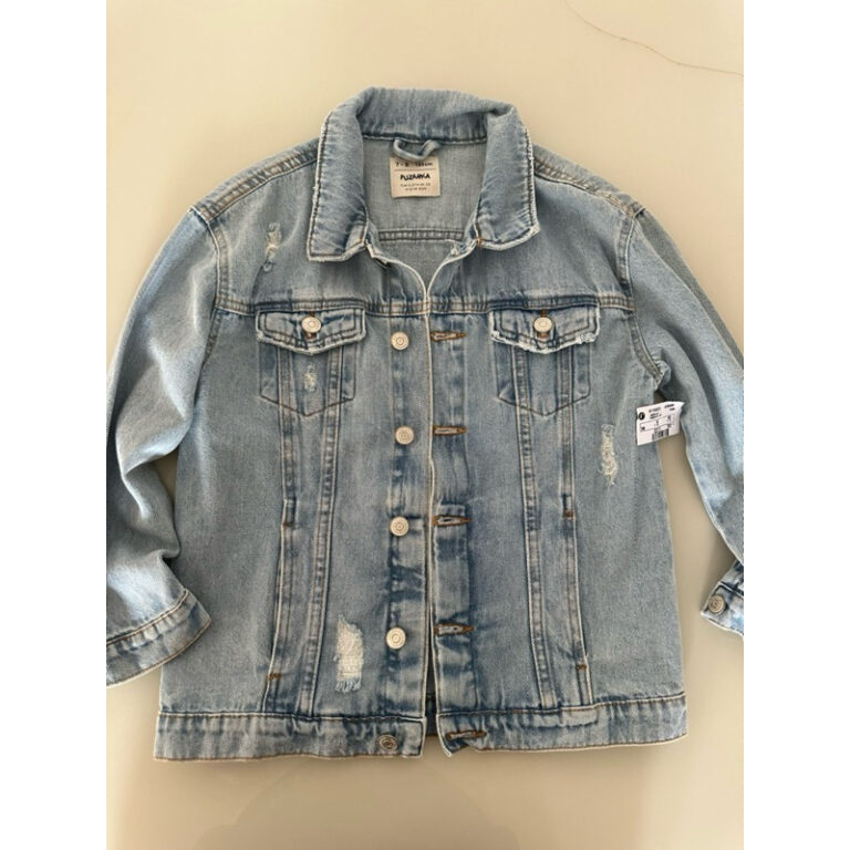 jaqueta jeans infantil