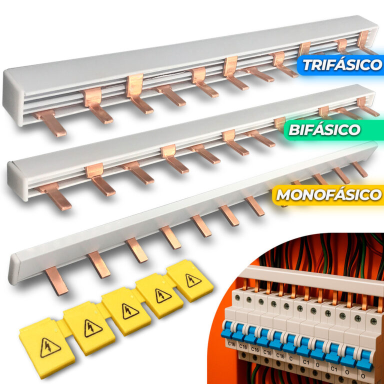 Barramento Pente Monofásico / Bifásico / Trifás