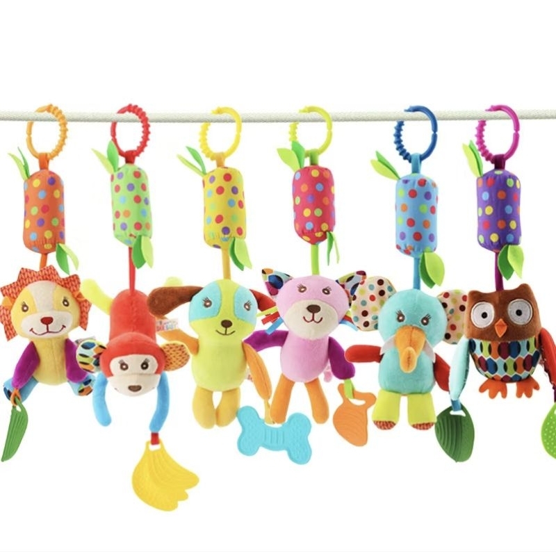 Mobile Anel Para Carrinho Bebe Conforto Animais Pendurar