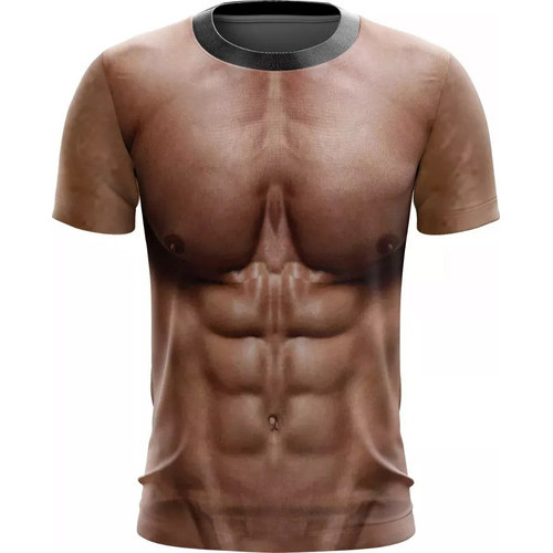 Camisa Camiseta Tanquinho Carnaval Músculos Barri
