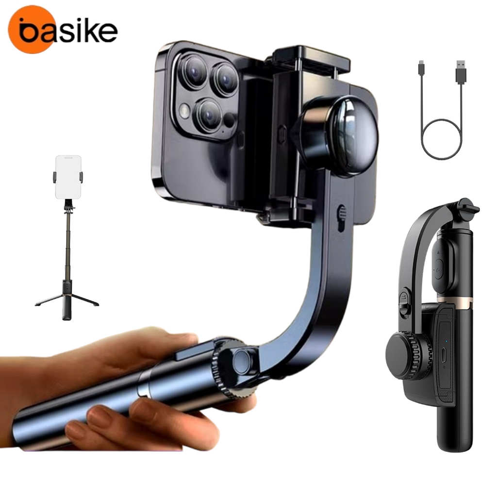 Basike Estabilizador Smart XE Gimbal para Smartphone Portátil Rastreamento Tripé Dobrável Profission