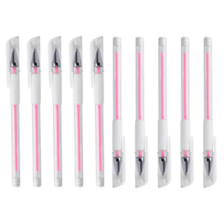 Kit 2/4/6 Canetas Gel Branca para Delinear e Desig