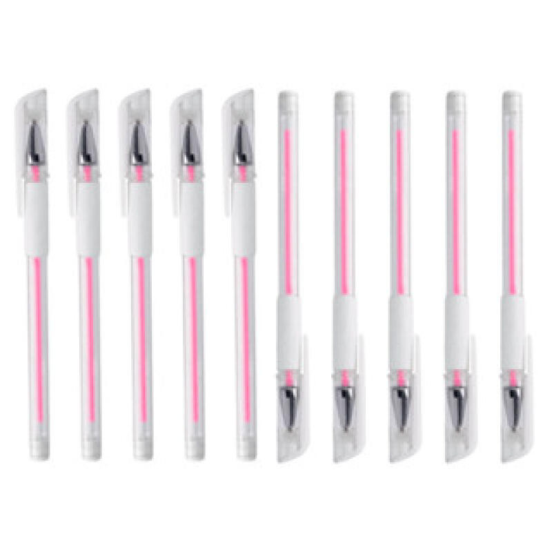 Kit 2/4/6 Canetas Gel Branca para Delinear e Designer de Sobrancelhas – Precisão Profissional