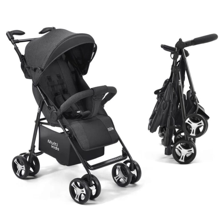 Carrinho Passeio Flick 0-15kg Preto Multikids Baby