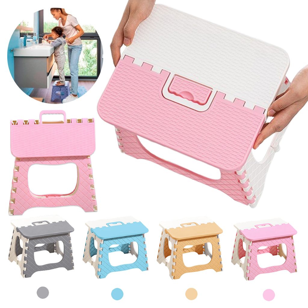 Banquinho Banqueta Dobravel Resistent Pequena Portatil Infantil Dobrável Banqueta Banco Criançaas Id