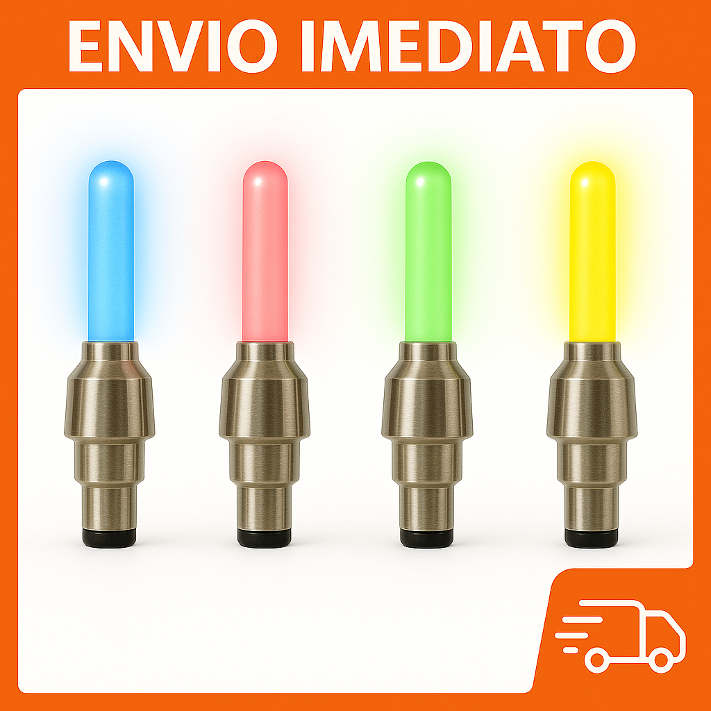 Kit 2 Tampa de Válvula LED Neon para Pneu Carro Moto Bike Luz Decorativa para Roda Bicicleta Motocic