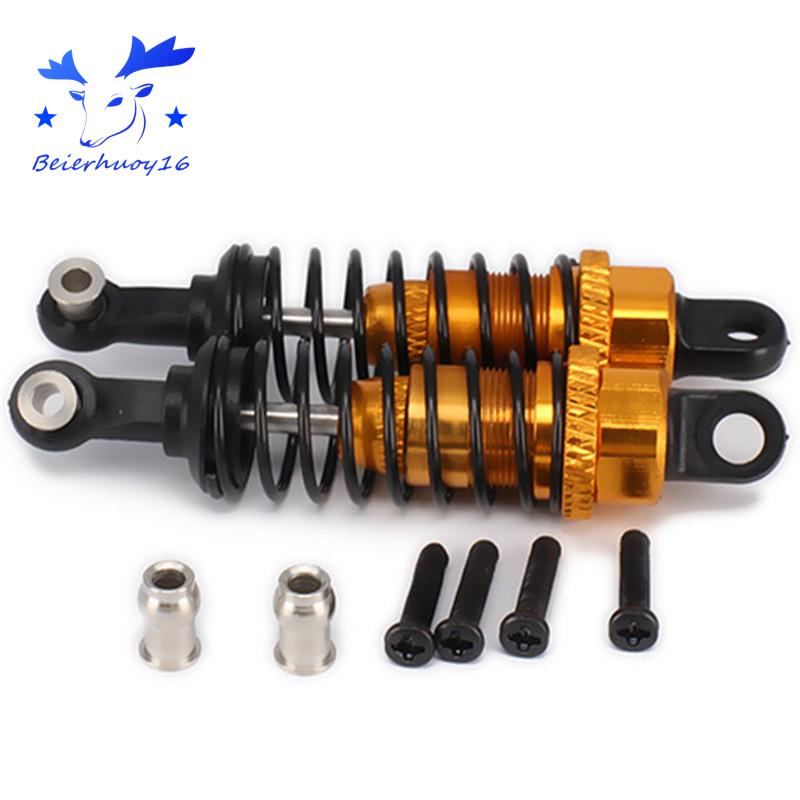 2 Pcs Amortecedor De Choque Ajustável De 65Mm Para Carro Rc 1/18 WLtoys A959 A969 A979 K929 Hpi Hsp
