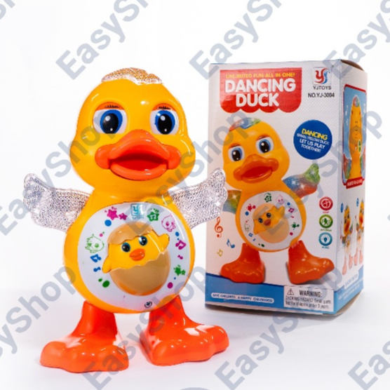 Pato Patinho Dançante Musical Dança, Anda, Mexe,