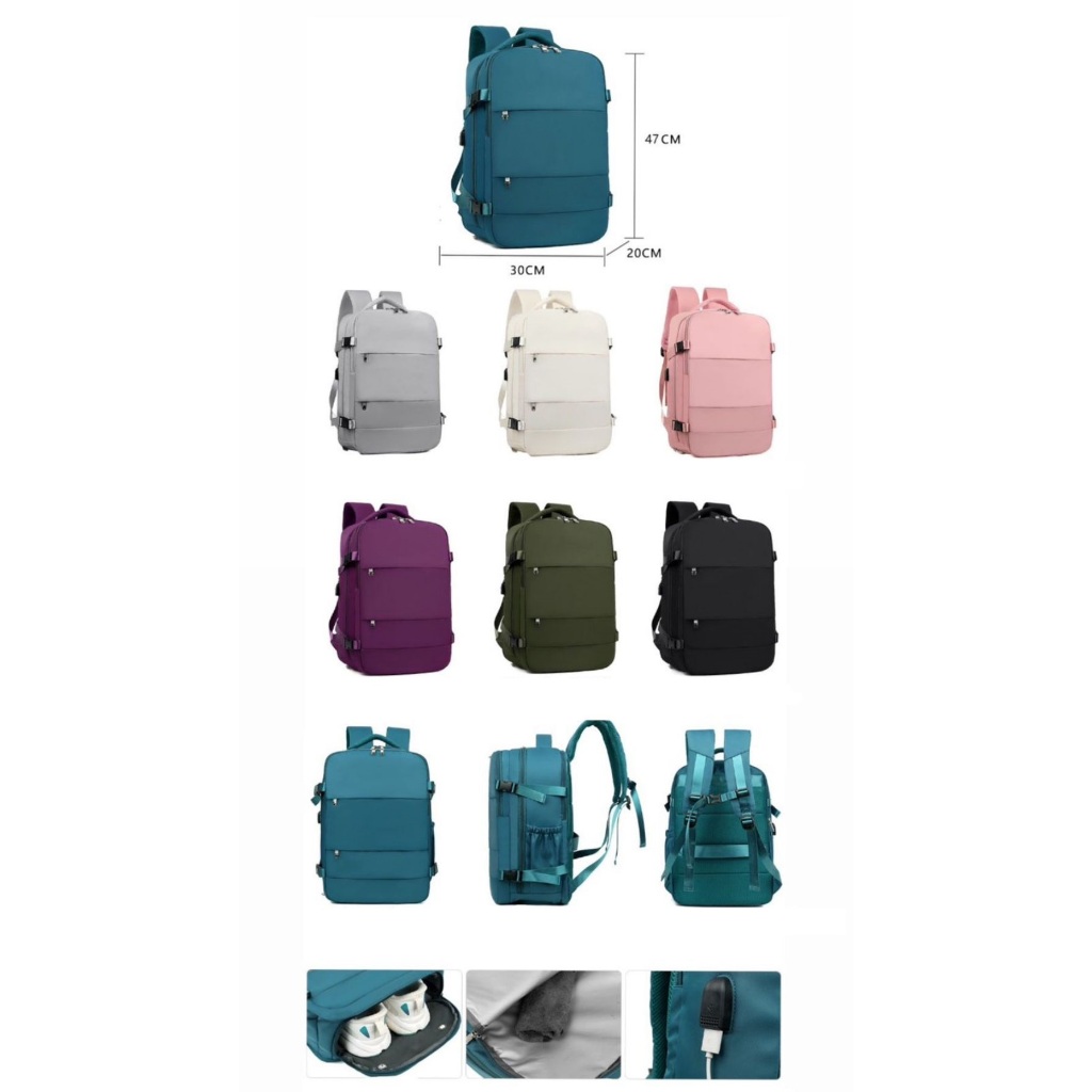 Mochila Feminina Masculina Executiva de Viagem Notebook Grande