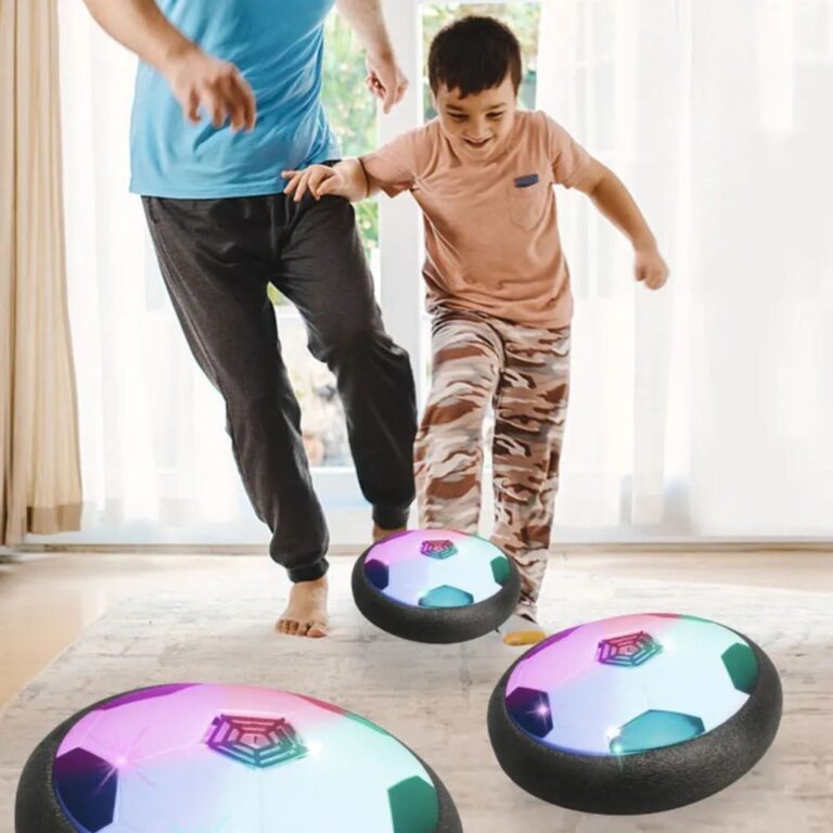 Bola De Futebol Flutuante Elétrica Disco Para Cri