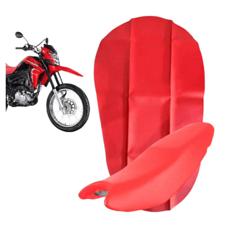 CAPA DE BANCO BROS 160 2024 MODELO ORIGINAL VERMEL