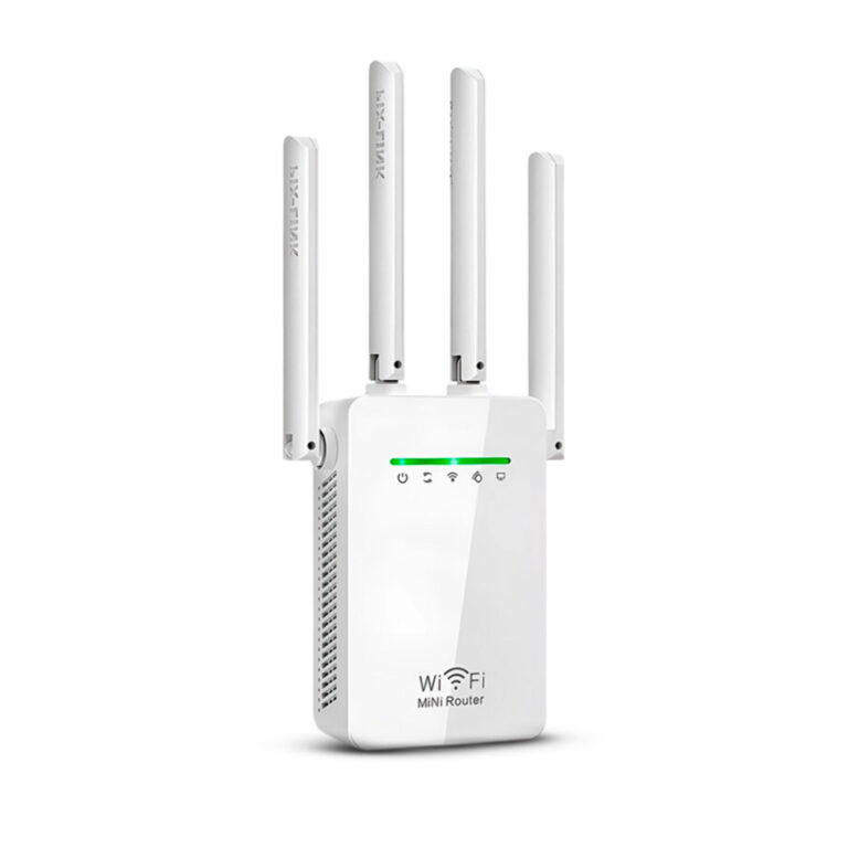 Mini Roteador/Repetidor Wireless-N, 4 Antenas, Cob