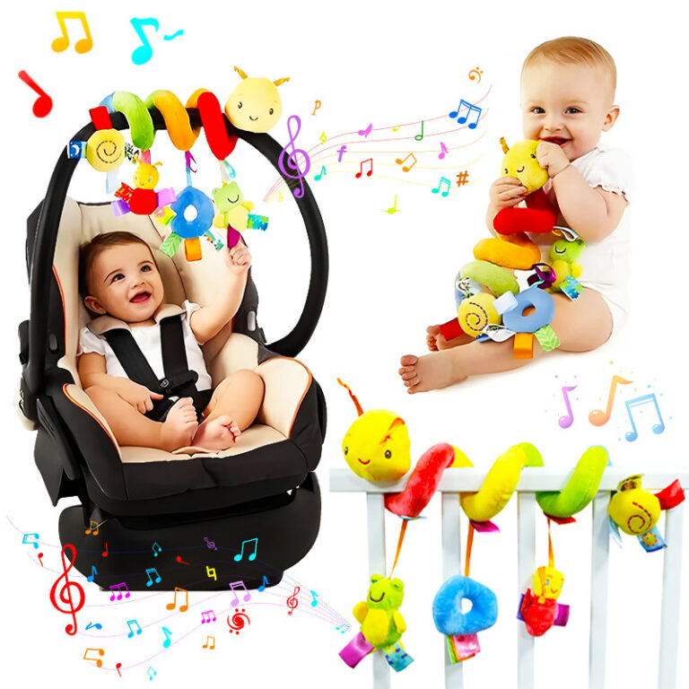 Móvel Espiral Lagarta Carrinho Bebê Conforto E B