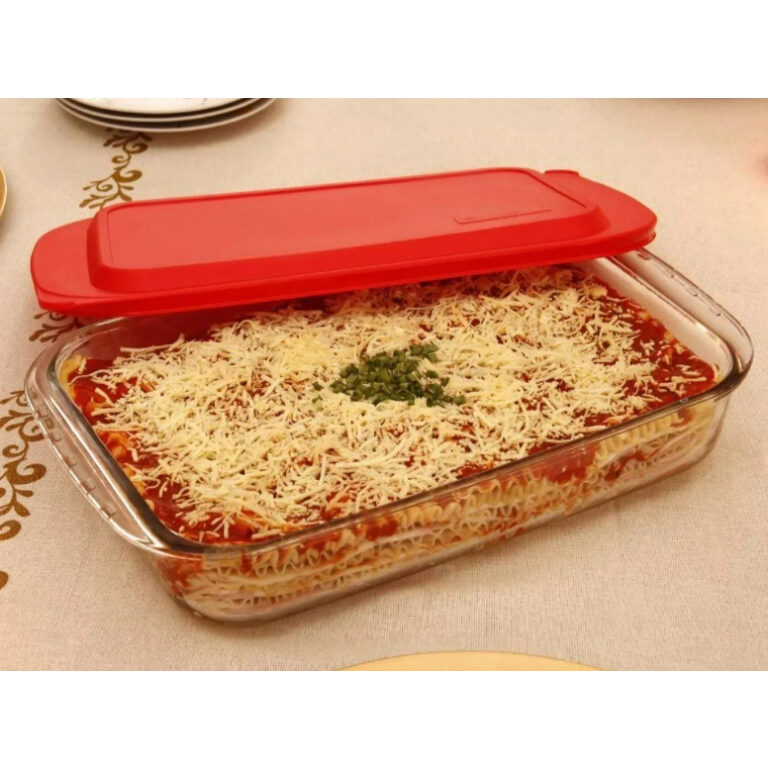 Assadeiras Lasanheira Travessa de vidro Retangular