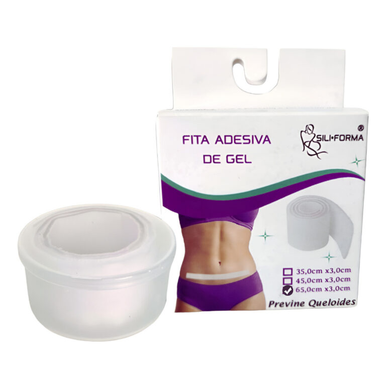 Fita Adesiva Gel Silicone Cicatriz Hipertróficas 