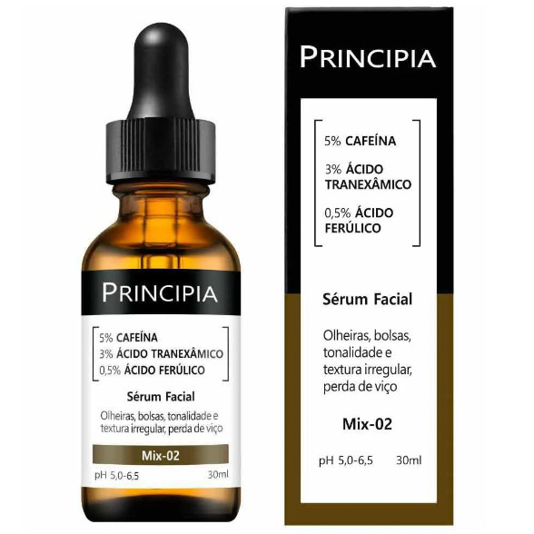 Sérum Mix-02 Antiolheiras e Manchas Principia  Ca