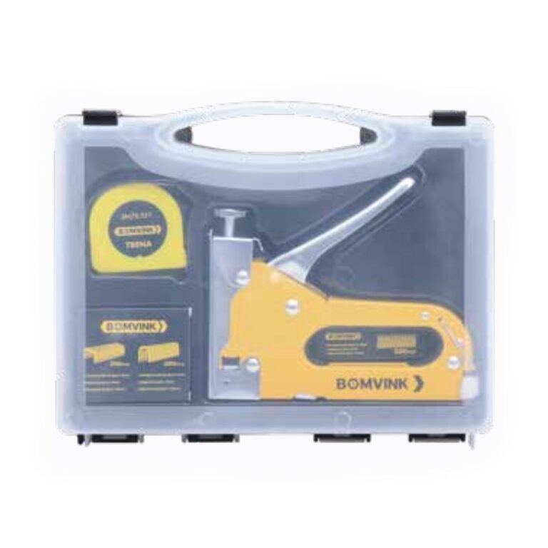 Grampeador Tapeceiro com Trena 2 Metros + 1100 Gra