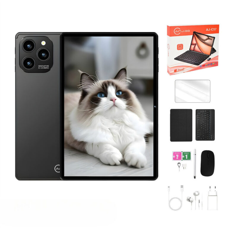 Tablet 10.1 com Teclado+Mouse 6GB RAM 128GB Androi