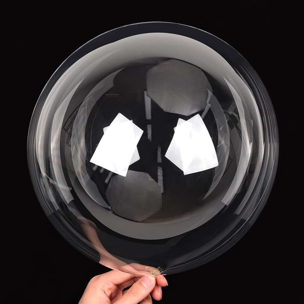 kit 5/10/25/50 Balão Bubble 18 Polegadas 45 Cm Cristal