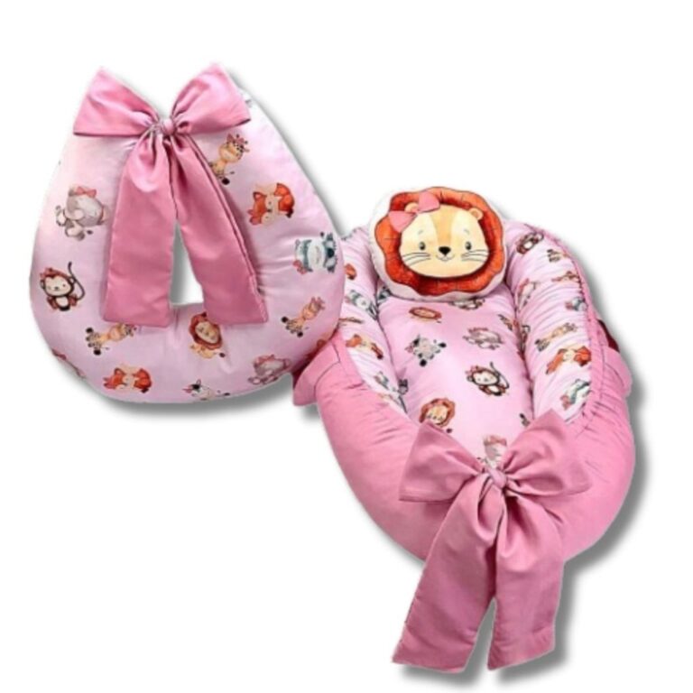 Ninho Redutor de Berço Com Zíper + Almofada de A