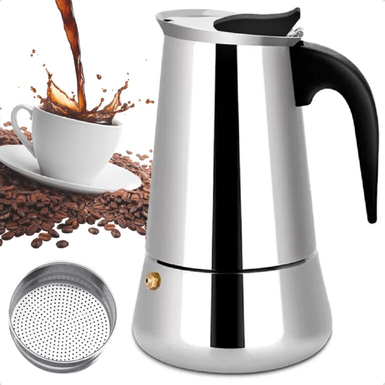 Cafeteira Italiana Inox 9 Xícaras Café Expresso 