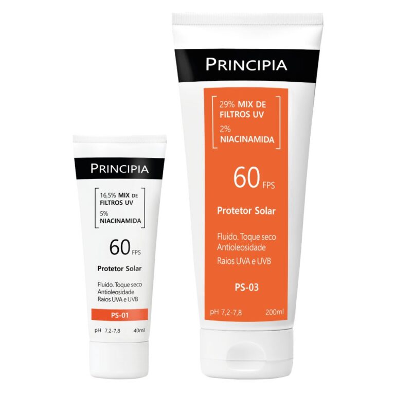 Principia kit Protetor solar facial PS-01 + Protet