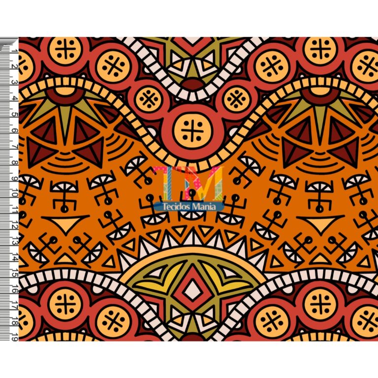 Tecido OXFORD estampado digital – Étnicos