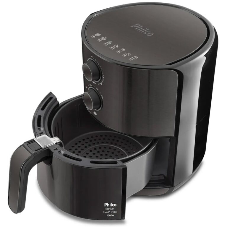 Fritadeira Philco air fryer Titanium Inox 4.6L PFR