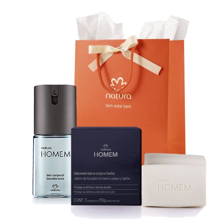 Natura Homem Deo-Corporal100ml e Sabonete em Barra