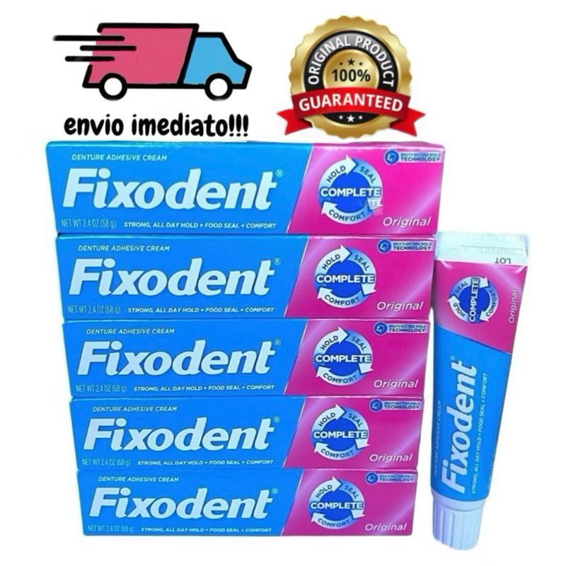 Fixodent Original – 68g, Fixodent Tradicional – o mais vendido 12x sem juros – Envio Imediato