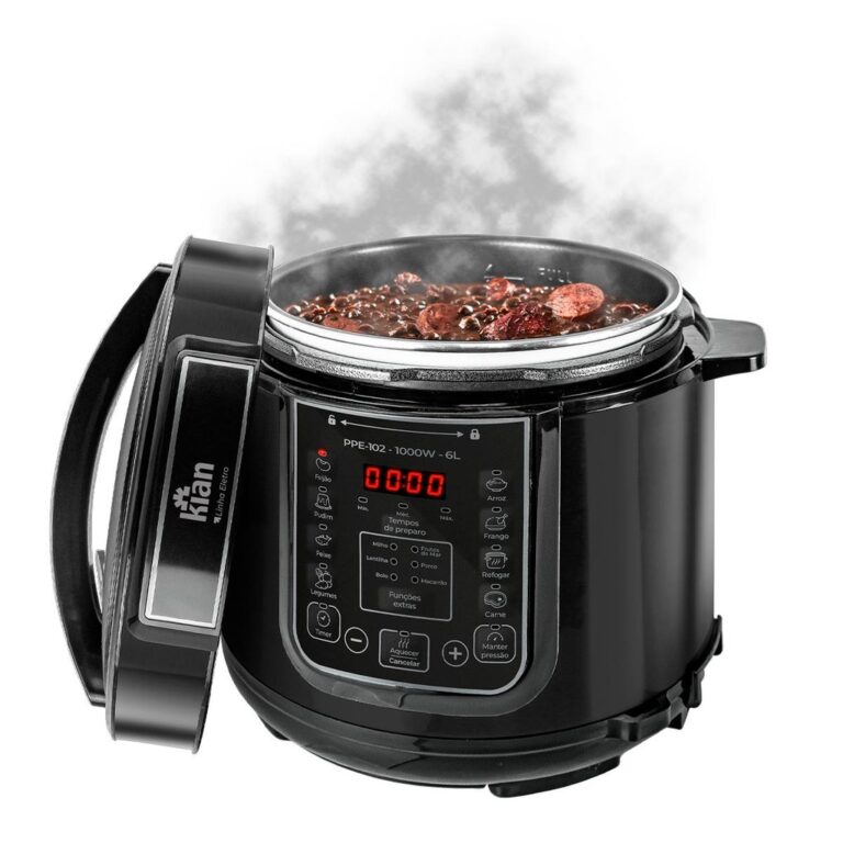 Panela de Pressão Elétrica 6L 1000W PPE102 ̵
