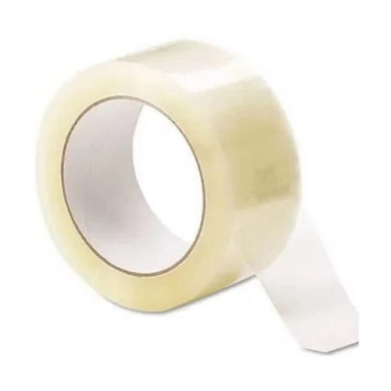 Kit Fita Adesiva Transparente Cola Forte Multiuso 