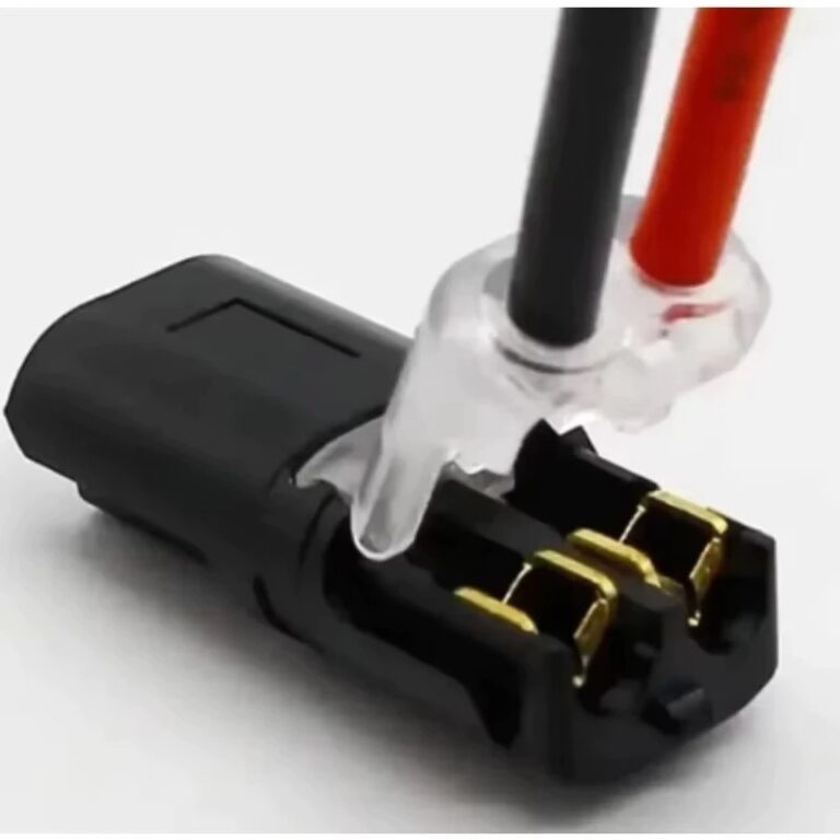 Conector Elétrico De 2 Pinos-Conexão De Tira Ter